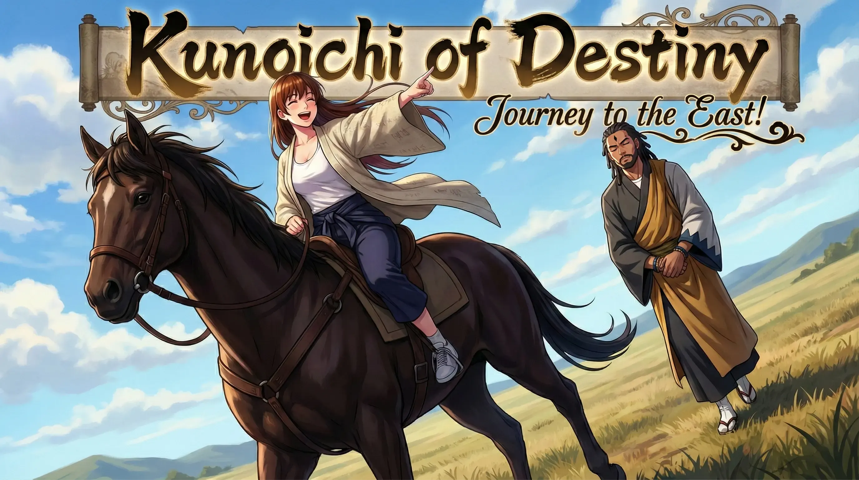 Journey to the East route key art